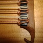 Copia of the Raphael Mest's lute wound strings on a d- minor baroque lute